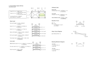 Building structure calculation
