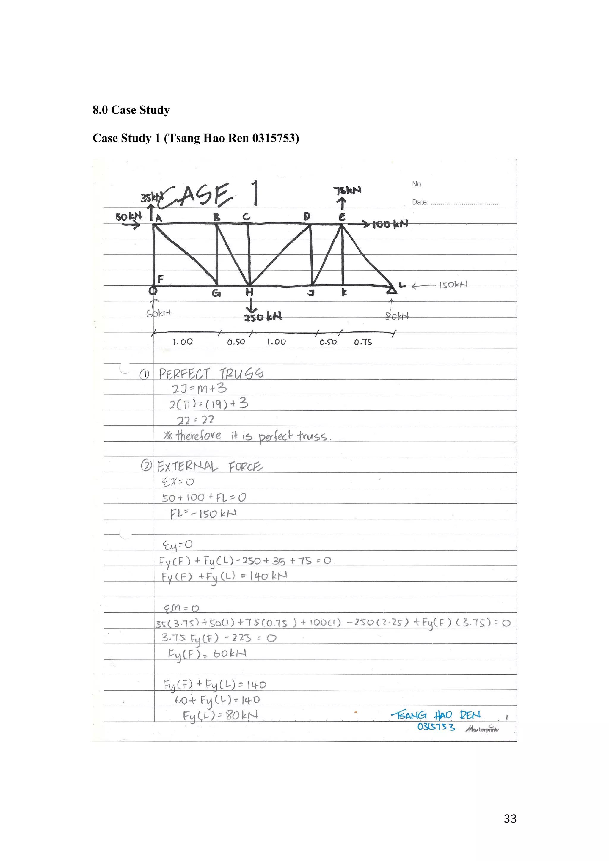   33	
  
8.0 Case Study
Case Study 1 (Tsang Hao Ren 0315753)
 