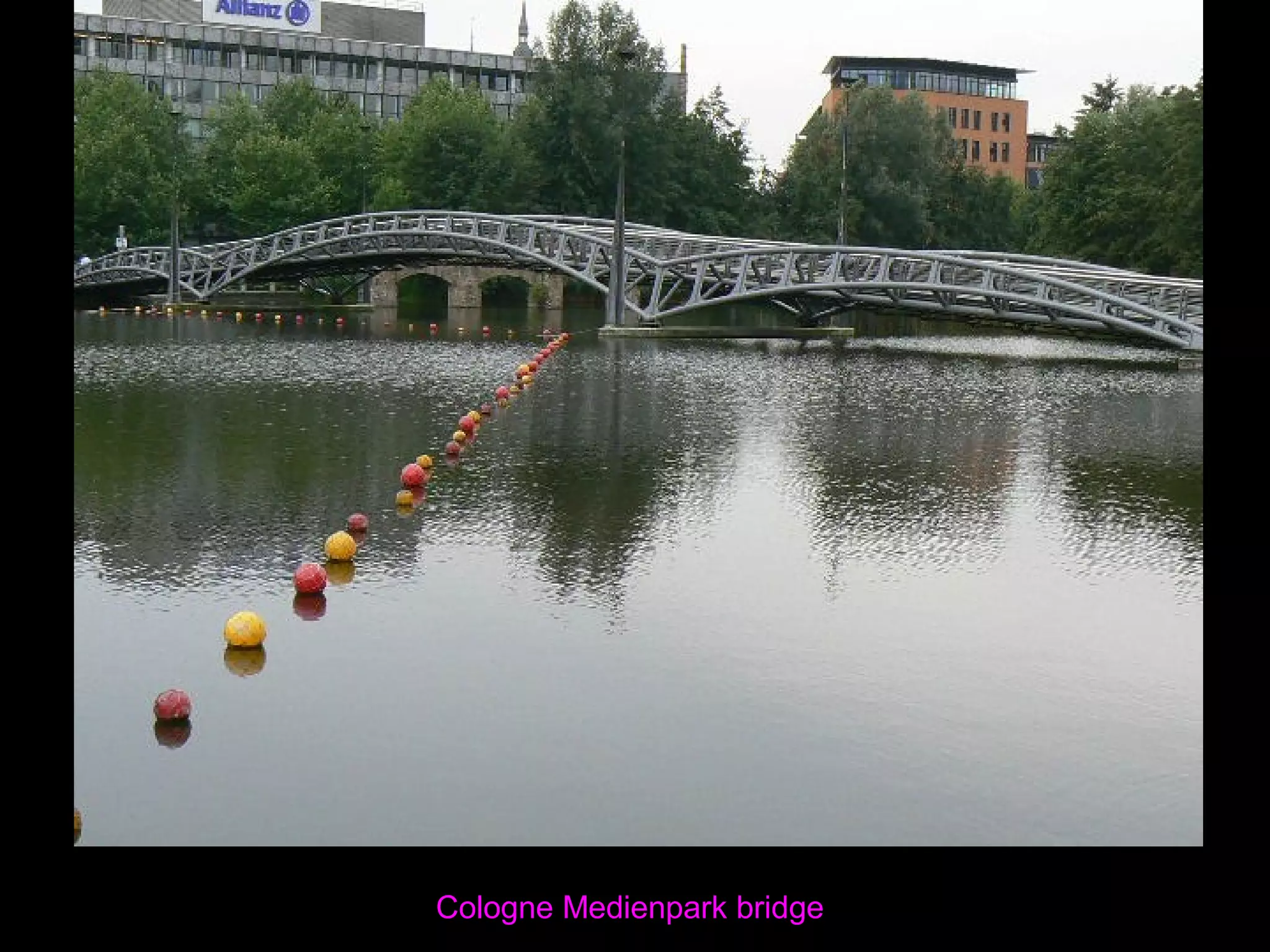Cologne Medienpark bridge
 