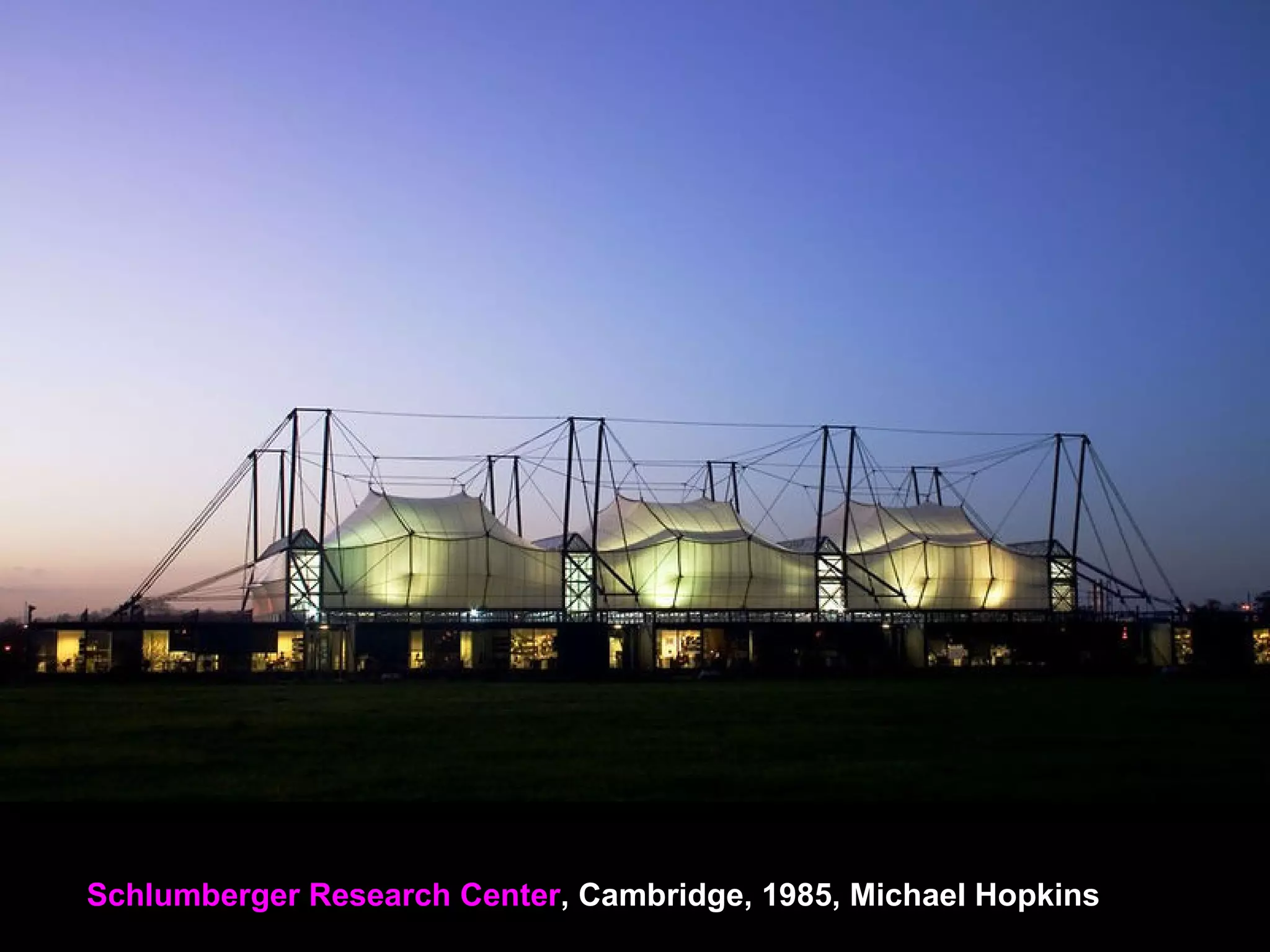 Schlumberger Research Center, Cambridge, 1985, Michael Hopkins
 