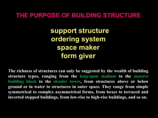 Building Structures as Architecture, Wolfgang Schueller | PPT