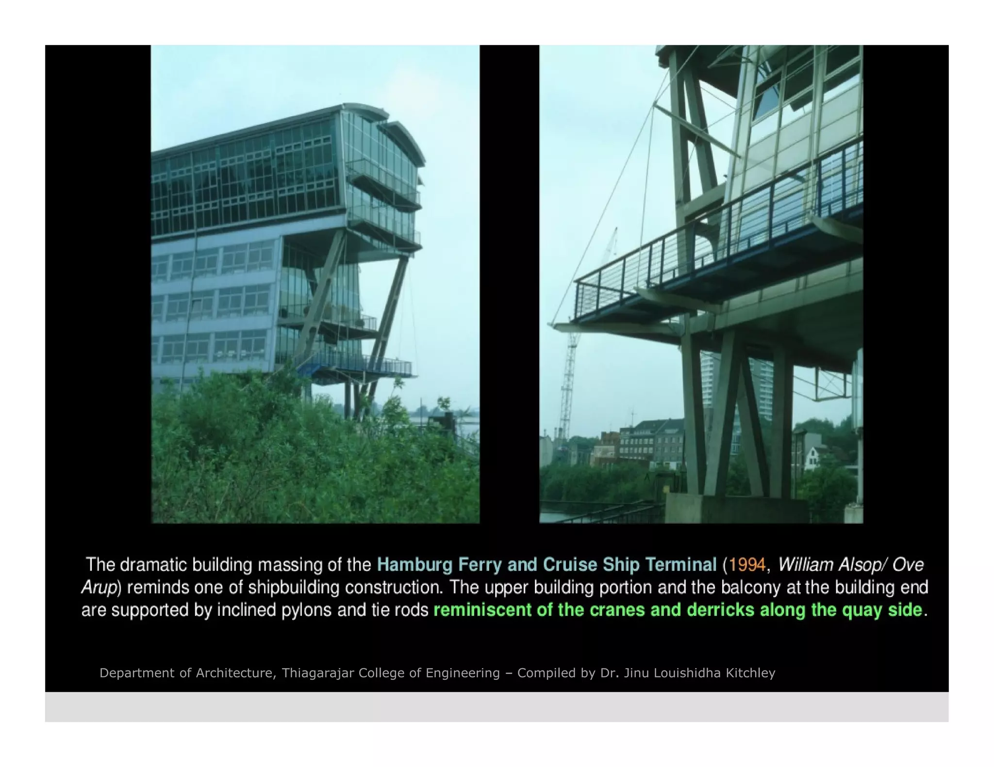 Department of Architecture, Thiagarajar College of Engineering – Compiled by Dr. Jinu Louishidha Kitchley
 