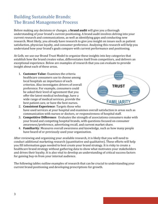 Building Sustainable Brands the Brand Management Process | PDF