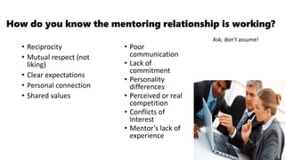 Building and Sustaining a Meaningful Mentoring Relationship | PPTX