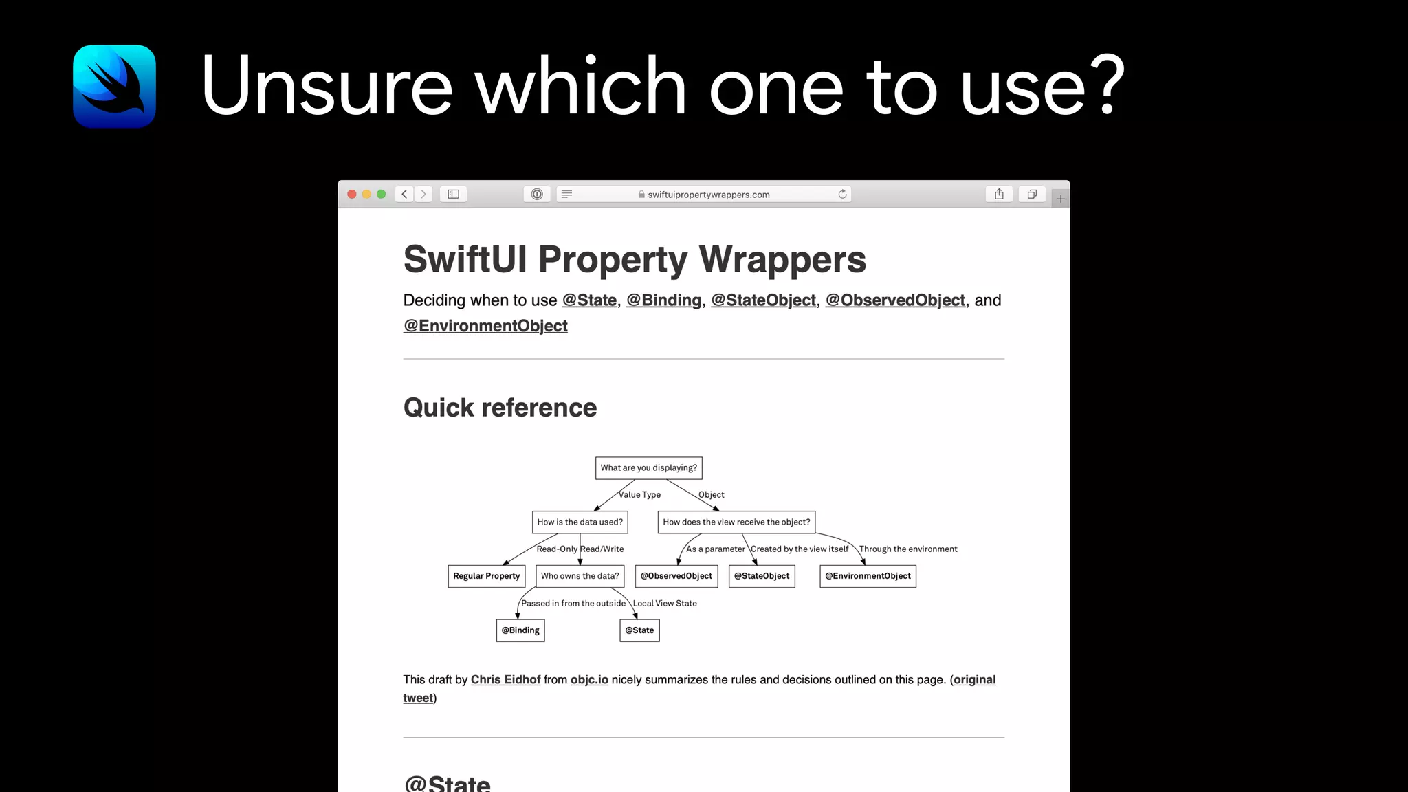 Unsure which one to use?
 