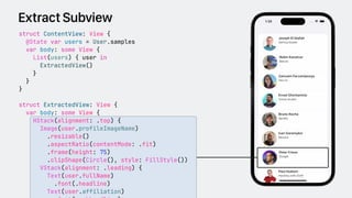 Building Reusable SwiftUI Components | PDF