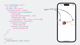 Building Reusable SwiftUI Components | PDF