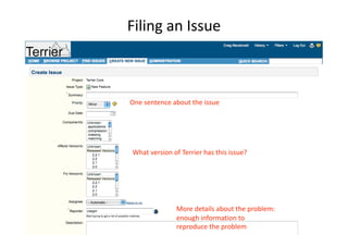 Building                    Terrier by  Open  Collaboration