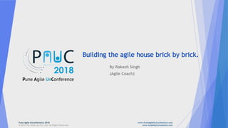 By Rakesh Singh
(Agile Coach)
Pune Agile Unconference 2018 www.PuneAgileUnConference.com
© 2014-18, Scale Up Pvt. Ltd. All Rights Reserved. www.ScaleUpConsultants.com
 