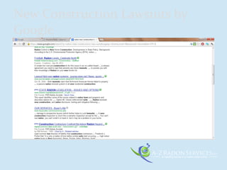 New Construction Lawsuits by
Google
 