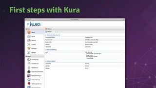First steps with Kura
 