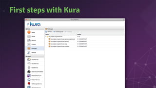 First steps with Kura
 