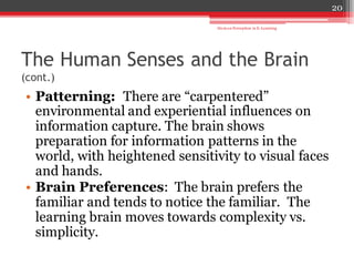 Building the Knowledge of Human Perception into E-Learning | PDF