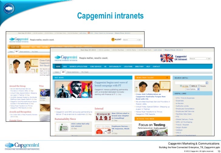 Building the New Connected Enterprise Capgemini case study