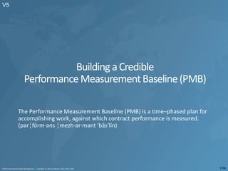 Performance-Based Project Management ®, Copyright © Glen B. Alleman, 2012, 2013, 2014
V5
1/74
 