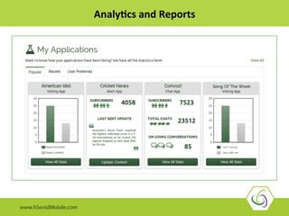 AnalyEcs 
and 
Reports 
 