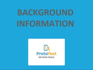 BACKGROUND	
  
INFORMATION	
  
 