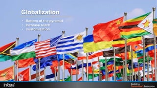 Globalization
            • Bottom of the pyramid
            • Increase reach
            • Customization




12/2/2012                             7
 