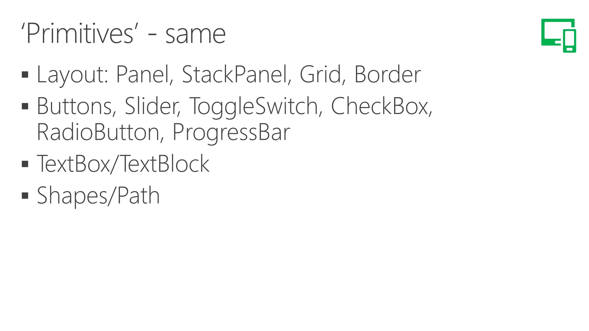 <Page.BottomAppBar>
<CommandBar>
<AppBarButton Icon="Accept" Label="Accept" />
<AppBarButton Icon="Cancel" Label="Cancel" />
<CommandBar.SecondaryCommands>
<AppBarButton x:Uid="AboutAppBarButton" Icon="Help" />
<AppBarButton x:Uid="HomeAppBarButton" Icon="Home" />
</CommandBar.SecondaryCommands>
</CommandBar>
</Page.BottomAppBar>
 