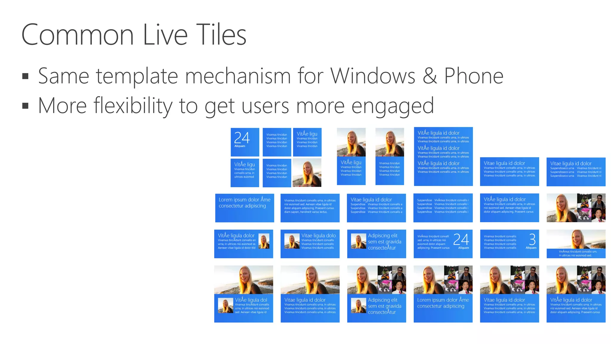 Proven Productivity
 Shared project tooling
 Windows Azure Mobile Services
 Notifications Hubs
Power tools

 Profiling tools
 Store Test Kit
Support for the full app lifecycle

 Visual Studio Online
 