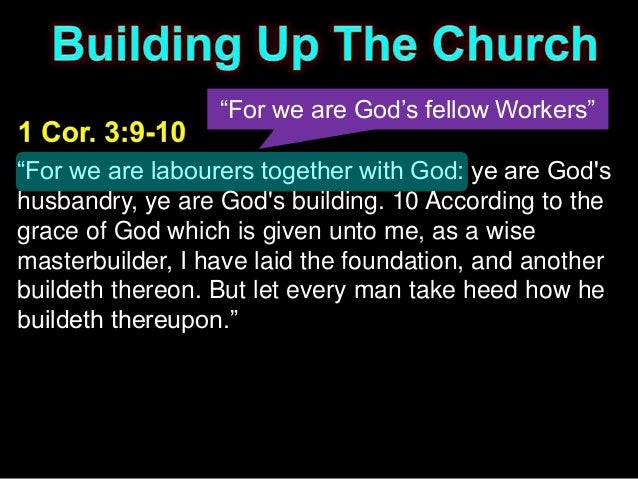 Building a church building from the ground up lyrics