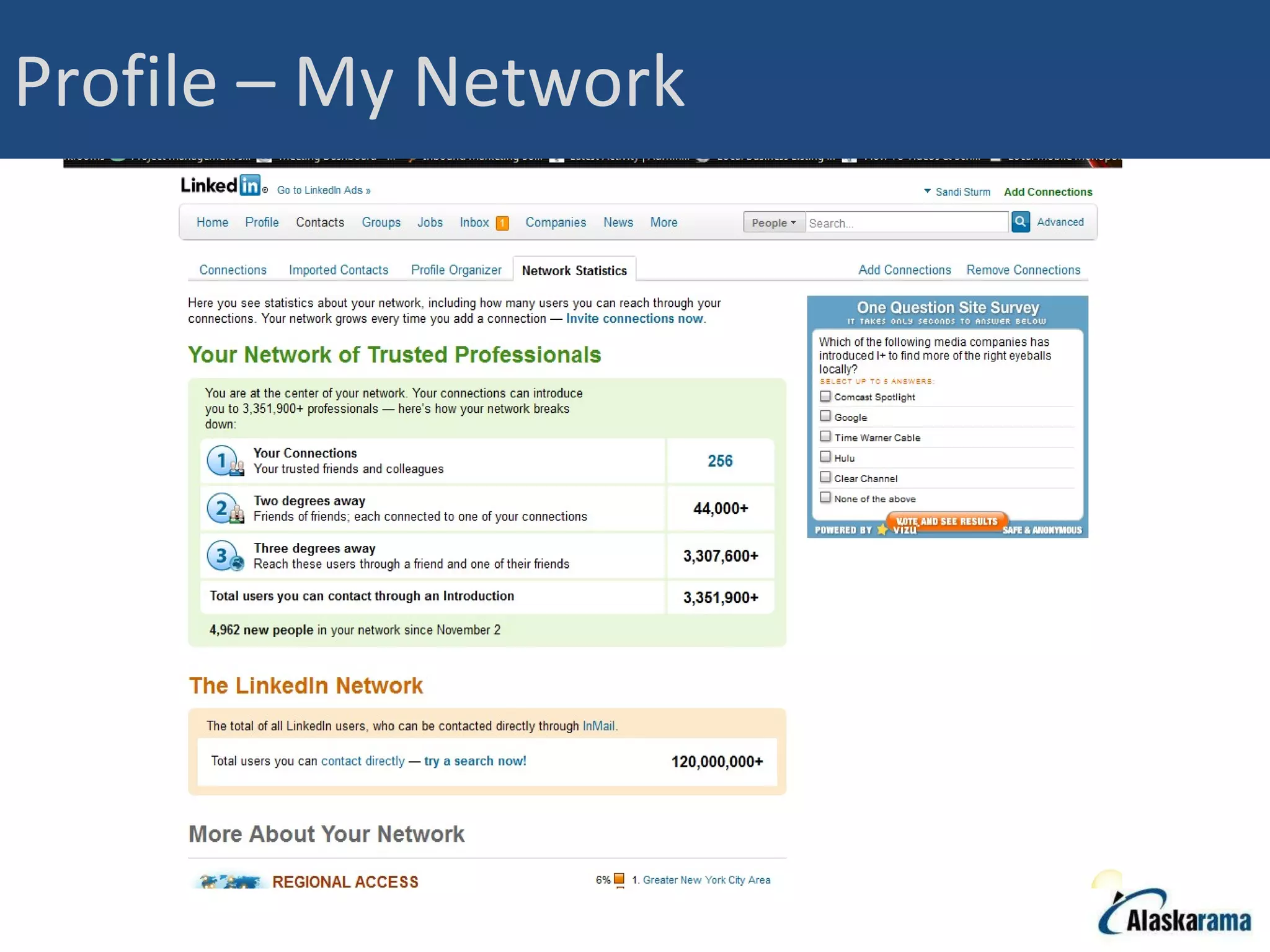 Profile – My Network 