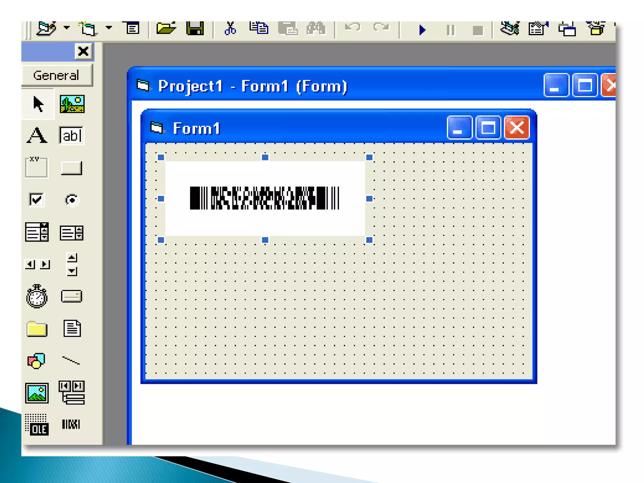 Building visual basic application