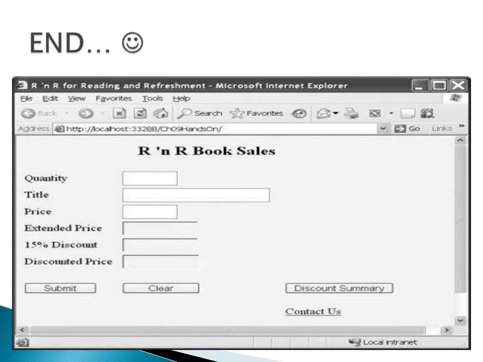 Building visual basic application