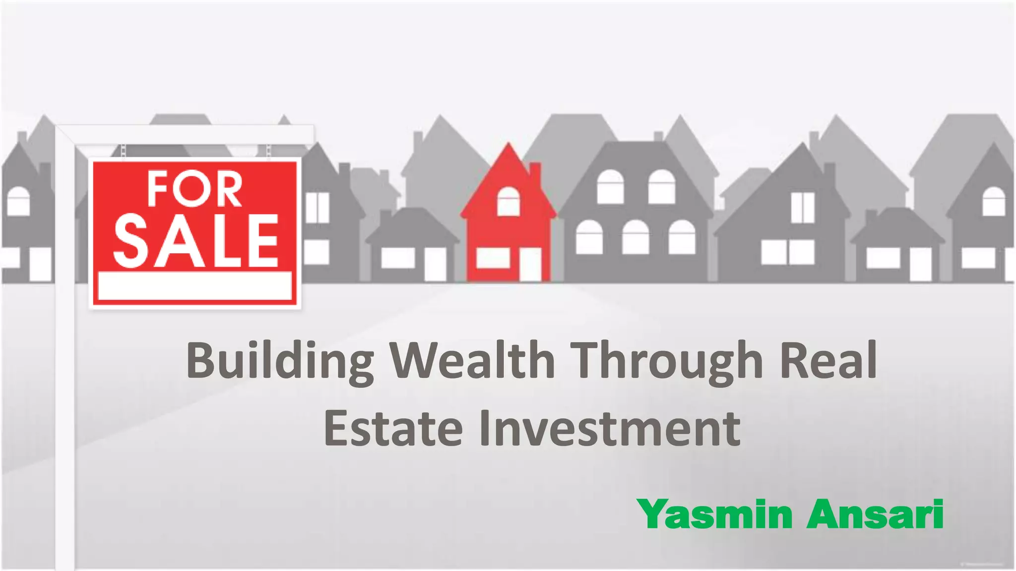 Real estate wealth building for beginners investment plan
