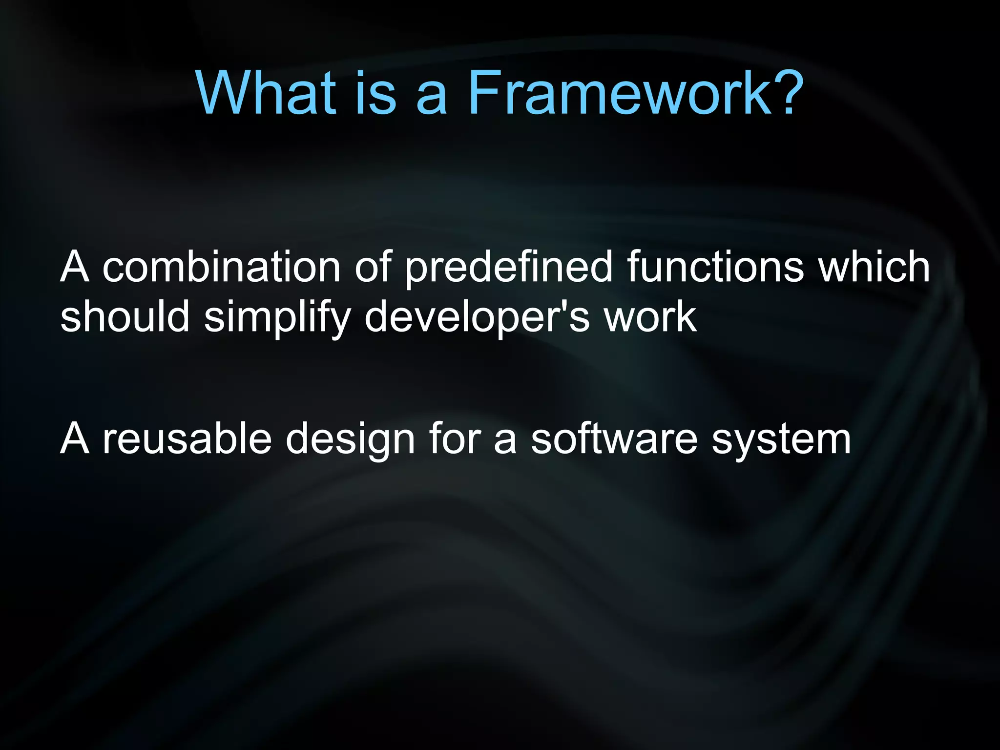 A lot of JavaScript All of the above provides & requires: More communication