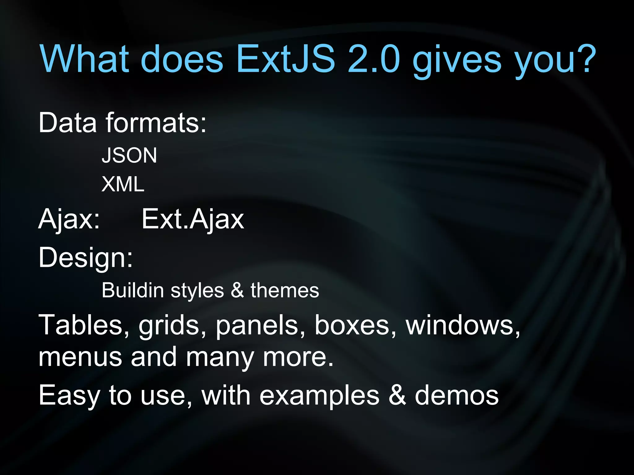 Why switching to Web 2.0? Move some of the load to the client side
