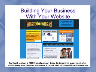 Building Your Business With Your Website 