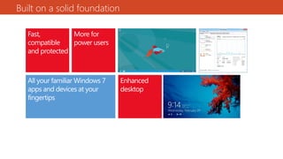 Built on a solid foundation
 