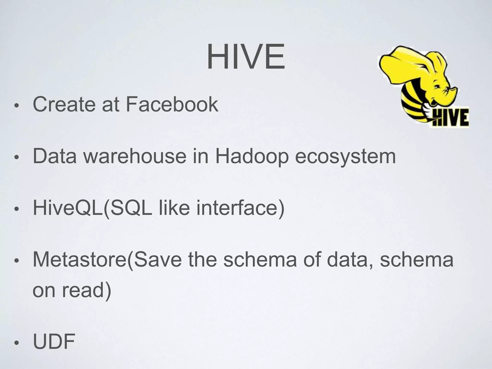 Overviews
Business intelligence (BI) is the set of techniques and tools for
the transformation of raw data into meaningful and useful
information for business analysis purposes. —Wikipedia
 