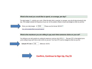 Confirm, Continue to Sign Up, Pay $5 