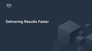 © 2018 Amazon Web Services, Inc. or its Affiliates. All rights reserved.
Delivering Results Faster
 