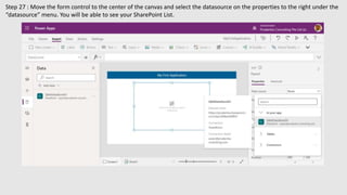 Building your first power apps from scratch a step by step walkthrough ...