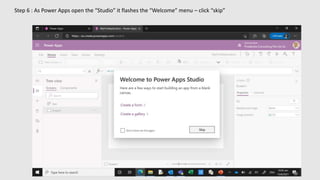Building your first power apps from scratch a step by step walkthrough ...