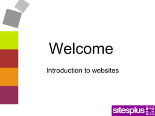 Welcome Introduction to websites 