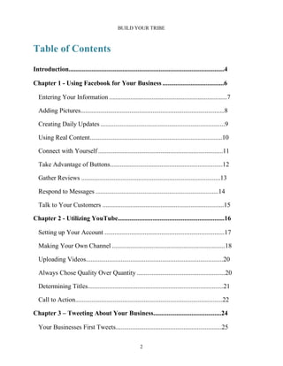Building your tribe | PDF