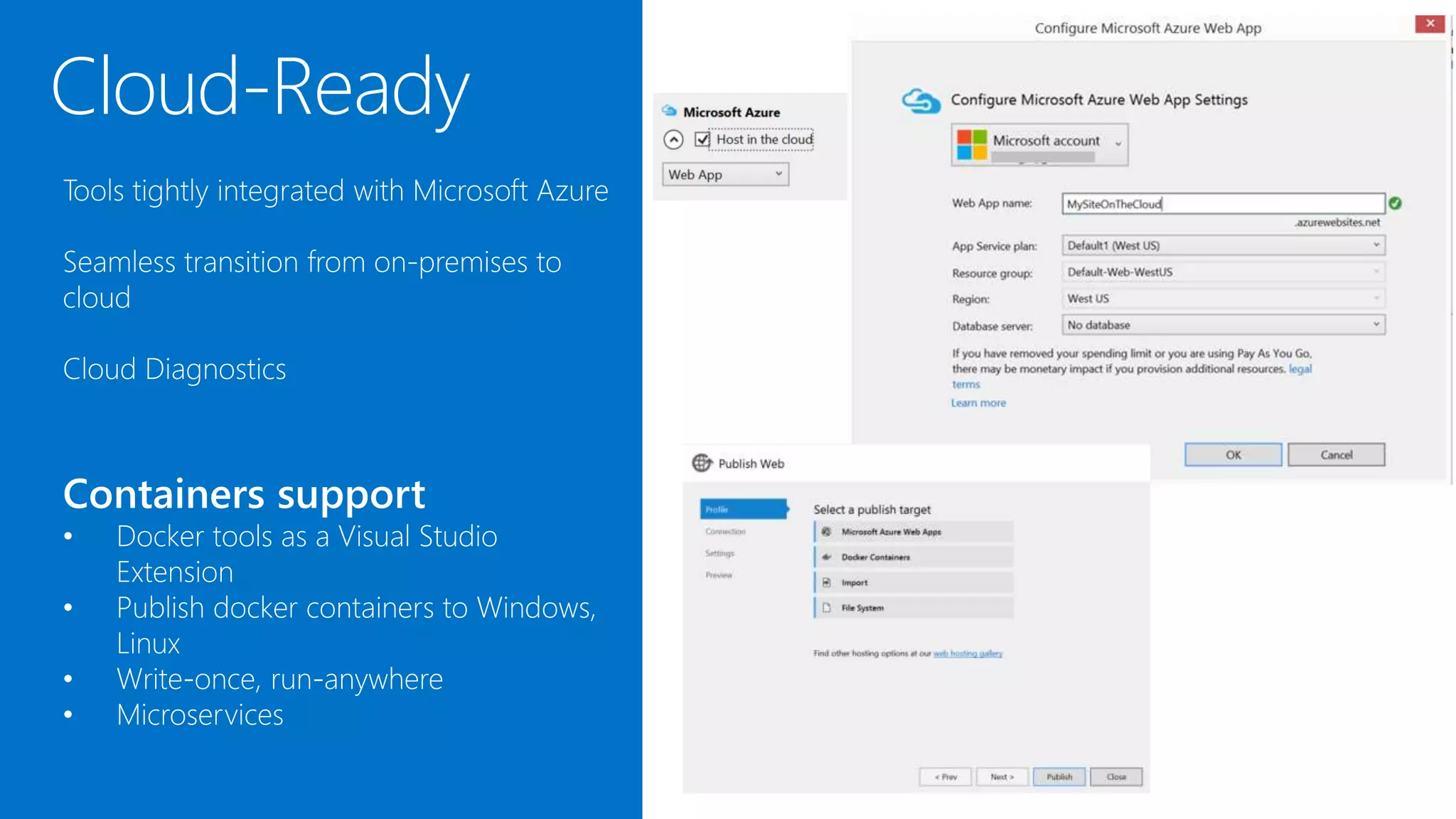 Cloud-Ready Containers support 