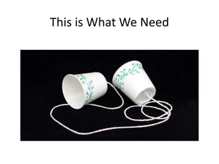 This is What We Need