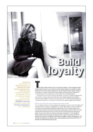 Build loyalty images franchise january 2013