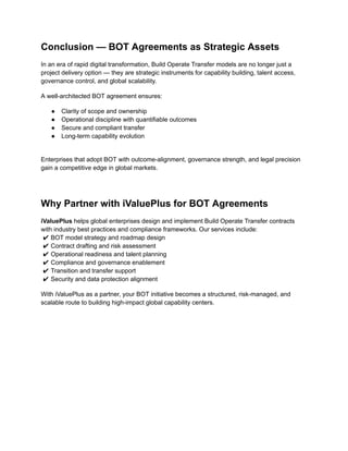 Bot Risk Transfer Model BUILD OPERATE TRANSFER (BOT) AGREEMENT GUIDE.pdf