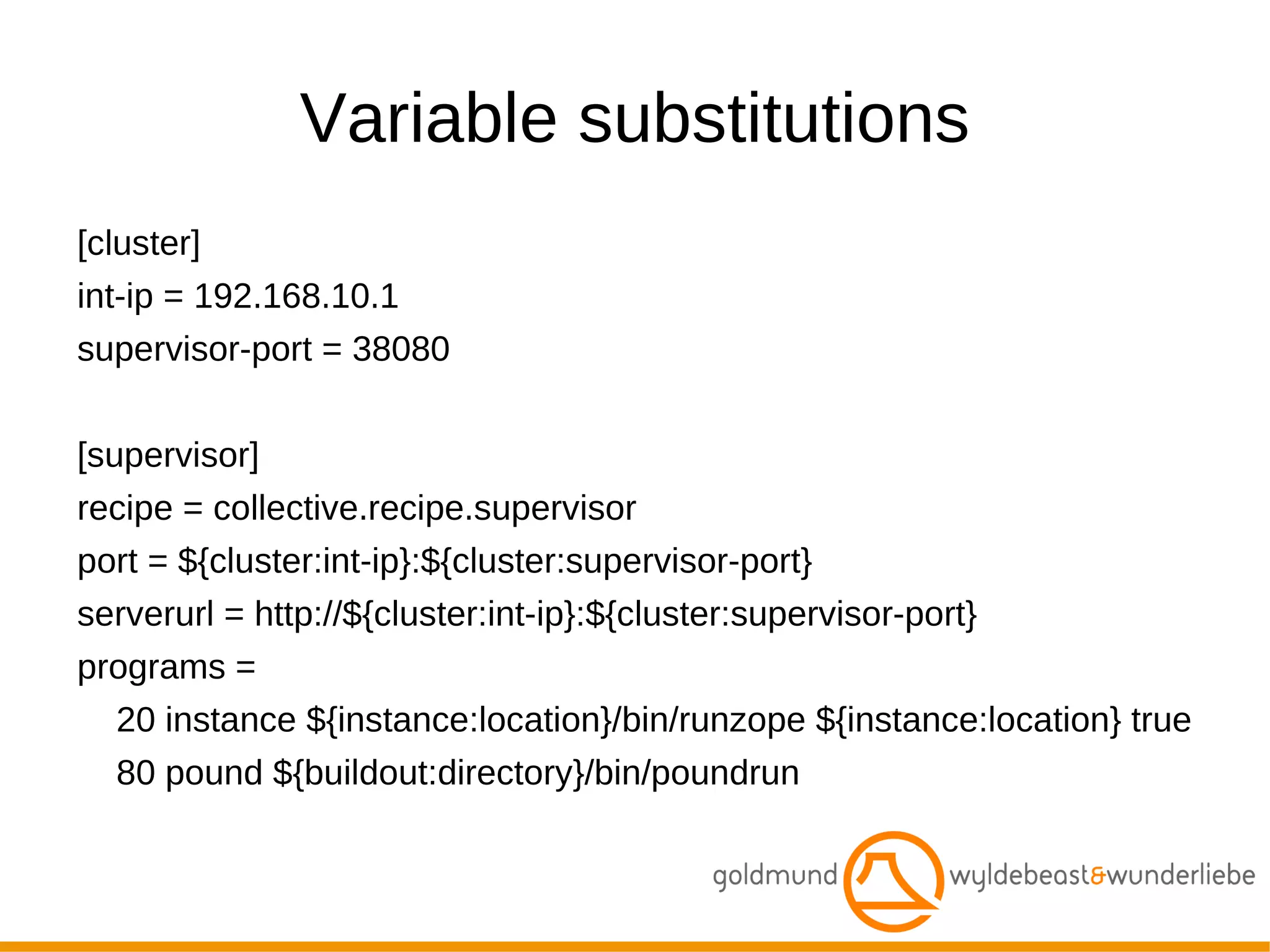 There is a need for creating repeatable DTAP deployments 