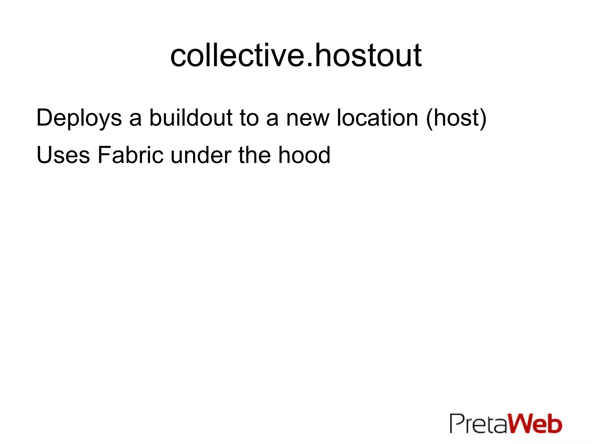 mr.scripty [ ports_base] Instance1 = 80 Instance2 = 81 Instance3 = 83 [ ports] recipe=mr.scripty OFFSET = 1000 init= ...  for key,value in self.buildout['ports_base'].items(): ...  self.options[key] = str(int(value)+int(self.OFFSET)) 