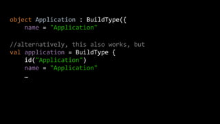 object Application : BuildType({
name = "Application"
dependencies {
dependency(Library) {
snapshot {}
artifacts {
artifac...