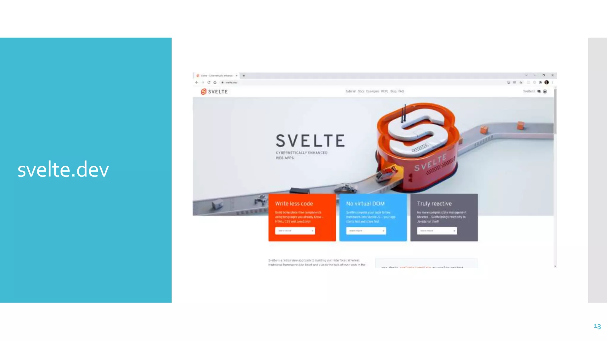 svelte.dev
13
 