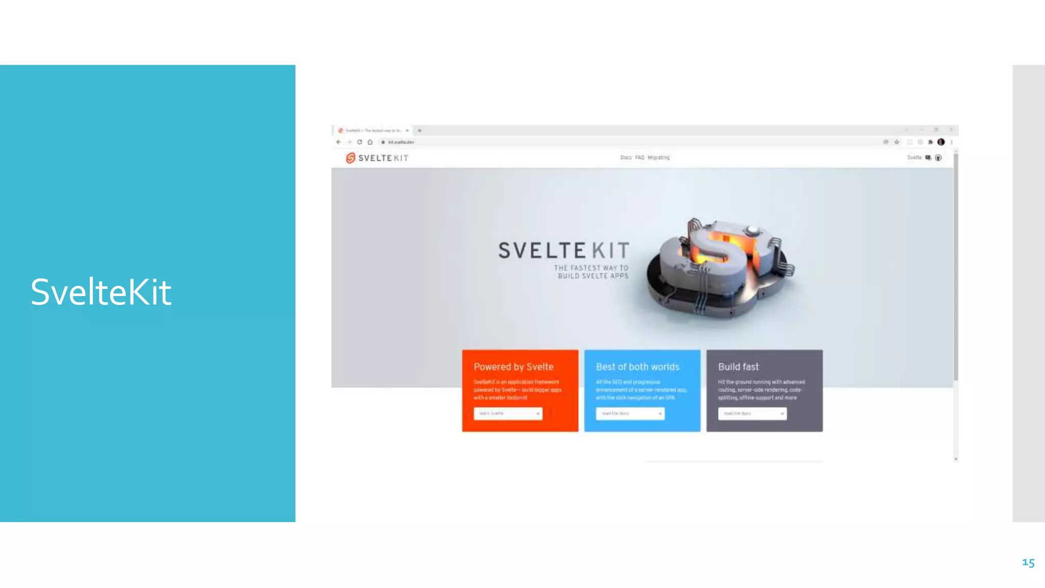 SvelteKit
15
 