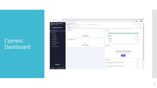 Cypress
Dashboard
21
 